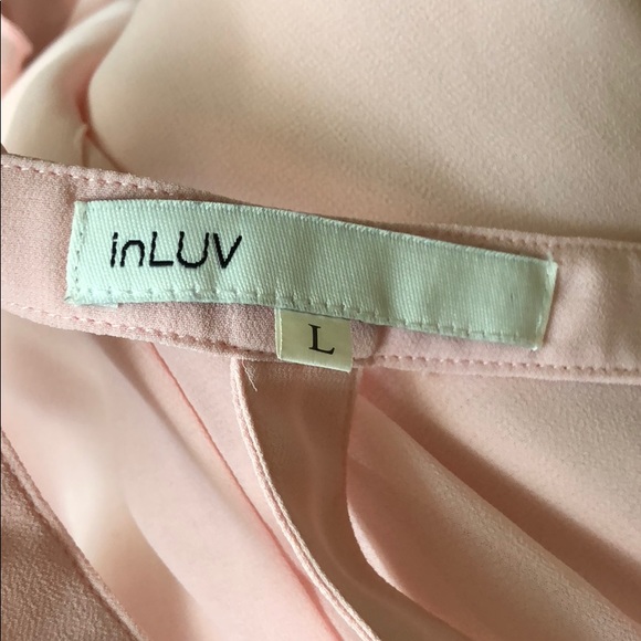inLUV Blush Pink Top - Picture 4 of 5
